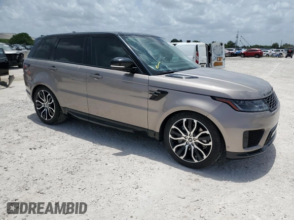 2022 Land Rover Range Rover Sport HSE Silver Edition with VIN SALWR2SU6NA218367, listed as a Copart auction lot 60069605 with 100,522 mi miles and Clean title. Bid and sale history available at DreamBid. Image 4.