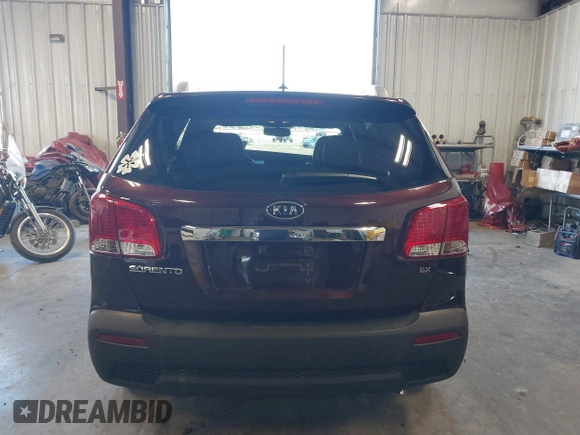 2013 Kia Sorento EX with VIN 5XYKUCA67DG365681, listed as a IAAI auction lot 41885665 with 10,318 mi miles. Bid and sale history available at carsss.com. Image 17.