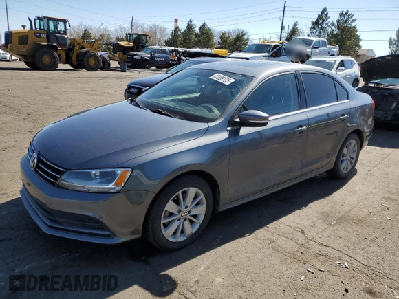 2015 Volkswagen Jetta Sedan 2.0L TDI SEL with VIN 3VWLA7AJ3FM341924, listed as a Copart auction lot 47008195 with 101,545 mi miles and Salvage Title. Bid and sale history available at carsss.com. Image 1.