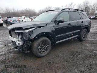 2024 Kia Sorento X-Line SX Prestige z VIN 5XYRKDJF1RG292213, wystawiony jako Copart lot #82627544 z przebiegiem 3 968 mil mil oraz Szkoda całkowita • Salvage title. Historia ofert i sprzedaży dostępna na DreamBid. Obrazek 1.