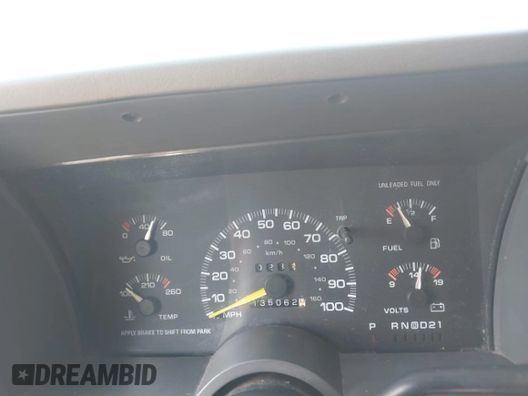 1995 Chevrolet Astro Cargo Van with VIN 1GBDM19W2SB148388, listed as a IAAI auction lot 42126915 with 135,062 mi miles. Bid and sale history available at carsss.com. Image 7.