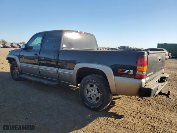 2002 Chevrolet Silverado 1500 LT with VIN 2GCEK19T321317197, listed as a Copart auction lot 85289504 with 209,436 mi miles and Salvage Title. Bid and sale history available at carsss.com. Image 2.