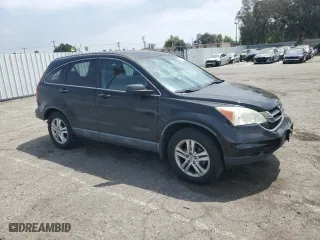 2010 Honda CR-V EX with VIN 5J6RE4H52AL007655, listed as a Copart auction lot 53247605 with 170,565 mi miles and Salvage Title. Bid and sale history available at carsss.com. Image 4.