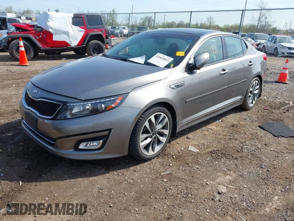 2014 Kia Optima SXL Turbo with VIN 5XXGR4A62EG323308, listed as a IAAI auction lot 42069853 with 118,168 mi miles and . Bid and sale history available at DreamBid. Image 17.