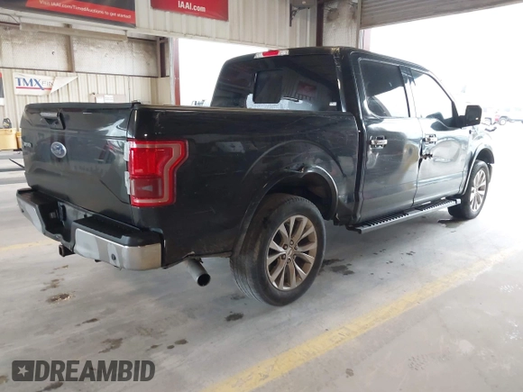 2015 Ford F-150 XL with VIN 1FTEW1CG4FKD77401, listed as a IAAI auction lot 42177021 with 162,825 mi miles. Bid and sale history available at carsss.com. Image 4.