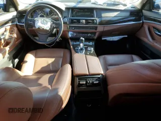 2014 BMW 5 Series 535d with VIN WBAXA5C58ED691145, listed as a Copart auction lot 50020125 with 141,297 mi miles and Salvage Title. Bid and sale history available at carsss.com. Image 8.