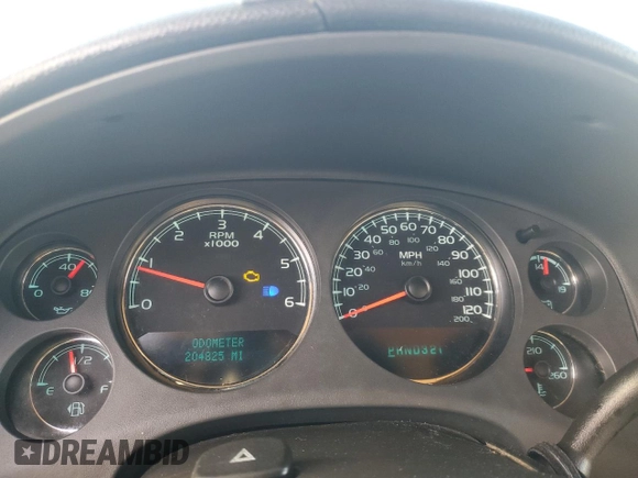 2008 Chevrolet Avalanche LT w/3LT with VIN 3GNFK123X8G172777, listed as a Copart auction lot 87020894 with 204,825 mi miles and Salvage Title. Bid and sale history available at carsss.com. Image 9.