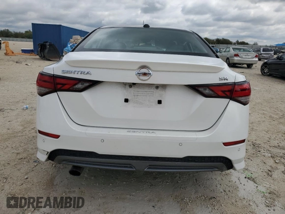 2021 Nissan Sentra SR with VIN 3N1AB8DV9MY244067, listed as a Copart auction lot 46513325 with Not Provided miles and Non Repairable. Bid and sale history available at DreamBid. Image 6.