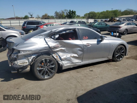 2023 Lexus IS 350 F Sport z VIN JTHGZ1E29P5030517, wystawiony jako Copart lot #53760215 z przebiegiem 36 301 mil mil oraz Szkoda całkowita • Salvage title. Historia ofert i sprzedaży dostępna na DreamBid. Obrazek 3.