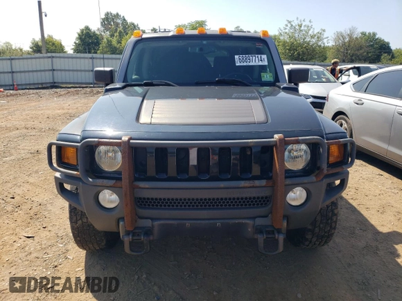 2007 Hummer H3 SUV with VIN 5GTDN13E178242106, listed as a Copart auction lot 68897714 with 187,762 mi miles and Clean Title. Bid and sale history available at DreamBid. Image 5.