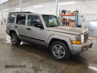 2006 Jeep Commander with VIN 1J8HG48N66C168649, listed as a Copart auction lot 75037014 with 214,261 mi miles and Clean Title. Bid and sale history available at carsss.com. Image 4.