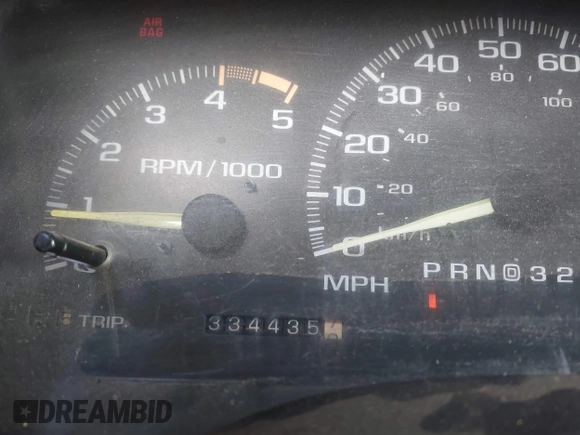 1995 GMC Sierra 1500 z VIN 2GTEK19K9S1591415, wystawiony jako IAAI lot #41793889 z przebiegiem 334 435 mil mil oraz . Historia ofert i sprzedaży dostępna na DreamBid. Obrazek 7.