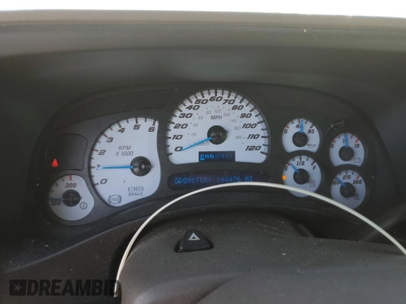 2003 Cadillac Escalade EXT z VIN 3GYEK63N53G165742, wystawiony jako Copart lot #45968195 z przebiegiem 148 476 mil mil oraz Tytuł czysty. Historia ofert i sprzedaży dostępna na DreamBid. Obrazek 9.