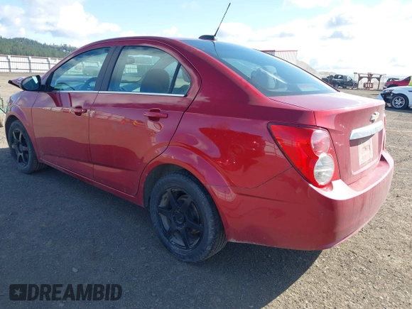2015 Chevrolet Sonic LT with VIN 1G1JC5SH8F4182004, listed as a IAAI auction lot 41993900 with 73,359 mi miles and . Bid and sale history available at DreamBid. Image 3.