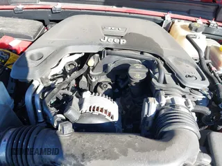 2021 Jeep Wrangler Unlimited Willys Sport with VIN 1C4HJXDG9MW754873, listed as a IAAI auction lot 41641167 with 25,410 mi miles and . Bid and sale history available at DreamBid. Image 10.