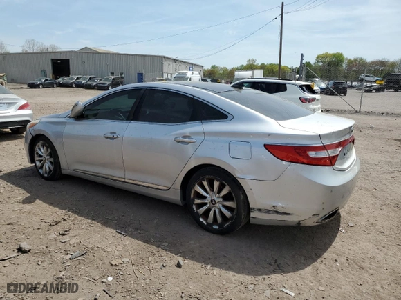 2012 Hyundai Azera with VIN KMHFH4JGXCA173752, listed as a Copart auction lot 54708955 with 177,711 mi miles and Clean Title. Bid and sale history available at carsss.com. Image 2.