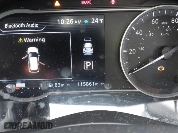 2019 Nissan Kicks S with VIN 3N1CP5CU0KL542096, listed as a IAAI auction lot 41390268 with 115,861 mi miles and . Bid and sale history available at carsss.com. Image 7.