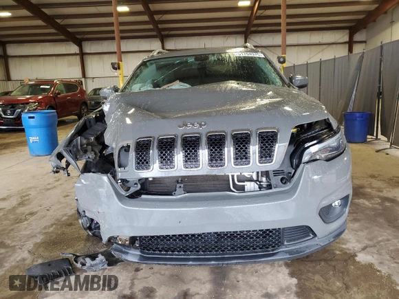 2019 Jeep Cherokee Latitude Plus with VIN 1C4PJMLX3KD469249, listed as a Copart auction lot 51704975 with 56,937 mi miles and Salvage Title. Bid and sale history available at carsss.com. Image 5.