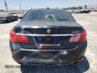 2012 BMW 7 Series 740i with VIN WBAKA4C59CDS99342, listed as a Copart auction lot 63705894 with 0 mi miles and Salvage Title. Bid and sale history available at carsss.com. Image 6.