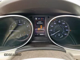 2017 Hyundai Santa Fe 2.4L z VIN 5XYZU3LB4HG401163, wystawiony jako Copart lot #57504375 z przebiegiem 84 964 mil mil oraz Szkoda całkowita • Salvage title. Historia ofert i sprzedaży dostępna na DreamBid. Obrazek 9.