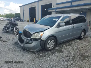 2006 Honda Odyssey EX with VIN 5FNRL38486B091892, listed as a Copart auction lot 53134035 with 154,449 mi miles and Salvage title. Bid and sale history available at DreamBid. Image 1.