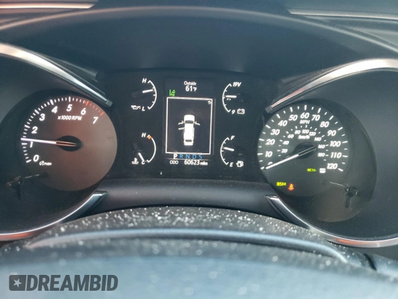 2018 Toyota Sequoia SR5 with VIN 5TDBY5G19JS159062, listed as a Copart auction lot 88818325 with 60,623 mi miles and Salvage Title. Bid and sale history available at carsss.com. Image 9.
