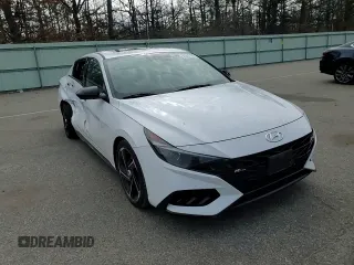 2023 Hyundai Elantra N Line z VIN KMHLR4AF2PU400167, wystawiony jako Copart lot #52502195 z przebiegiem 35 397 mil mil oraz Szkoda całkowita • Salvage title. Historia ofert i sprzedaży dostępna na DreamBid. Obrazek 10.