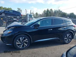 2018 Nissan Murano Platinum with VIN 5N1AZ2MH3JN186056, listed as a IAAI auction lot 41921938 with 67,843 mi miles and . Bid and sale history available at carsss.com. Image 14.