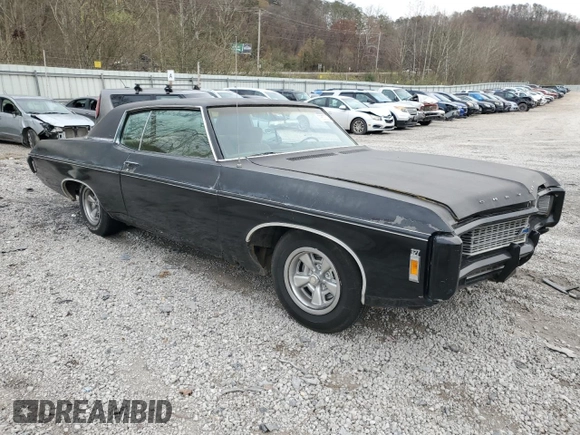 1969 Chevrolet Caprice z VIN 166479U185483, wystawiony jako Copart lot #78575324 z przebiegiem 59 666 mil mil oraz Szkoda całkowita • Salvage title. Historia ofert i sprzedaży dostępna na DreamBid. Obrazek 4.