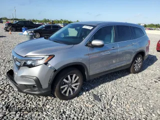 2022 Honda Pilot EX-L z VIN 5FNYF5H55NB036919, wystawiony jako Copart lot #65321105 z przebiegiem 46 290 mil mil oraz Nie do naprawy • Non repairable. Historia ofert i sprzedaży dostępna na DreamBid. Obrazek 1.