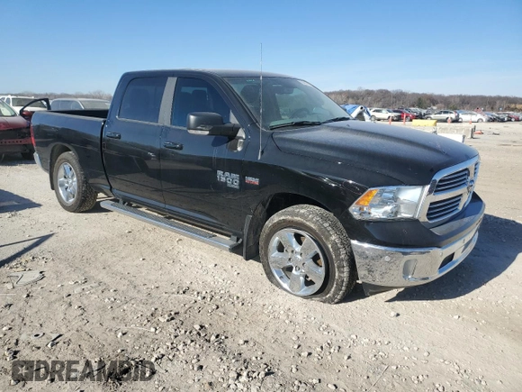 2019 Ram 1500 Big Horn with VIN 1C6RR7TT7KS623562, listed as a Copart auction lot 83862704 with 81,793 mi miles and Salvage title. Bid and sale history available at DreamBid. Image 4.