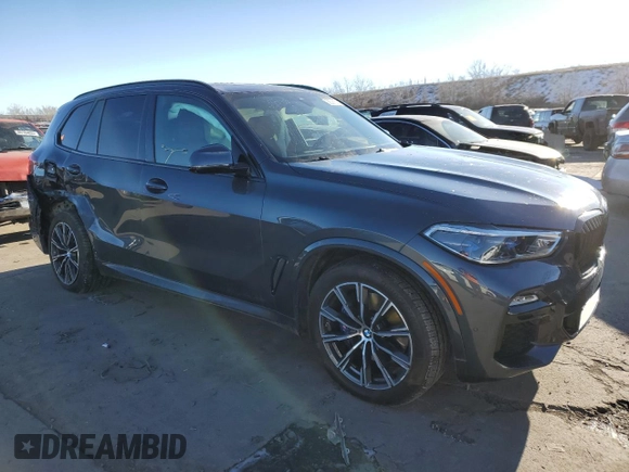 2021 BMW X5 xDrive40i with VIN 5UXCR6C08M9H26435, listed as a Copart auction lot 38291633 with 22,854 mi miles. Bid and sale history available at carsss.com. Image 4.