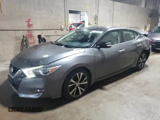 2018 Nissan Maxima SV with VIN 1N4AA6APXJC397481, listed as a Copart auction lot 61825665 with 77,851 mi miles and Salvage title. Bid and sale history available at DreamBid. Image 1.