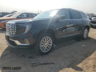 2024 GMC Acadia FWD Denali with VIN 1GKENLKS7RJ166213, listed as a Copart auction lot 71056014 with 8,093 mi miles and Salvage Title. Bid and sale history available at carsss.com. Image 1.