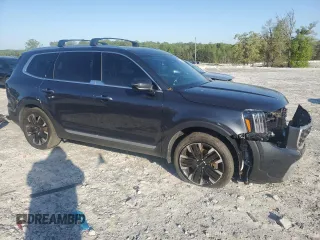 2024 Kia Telluride SX X-Pro z VIN 5XYP5DGC1RG447211, wystawiony jako Copart lot #52499645 z przebiegiem 15 229 mil mil oraz Szkody całkowita. Historia ofert i sprzedaży dostępna na DreamBid. Obrazek 4.