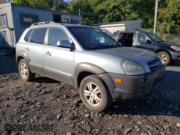 2006 Hyundai Tucson GLS with VIN KM8JN12D16U426014, listed as a Copart auction lot 71228334 with 125,817 mi miles and Clean Title. Bid and sale history available at carsss.com. Image 4.