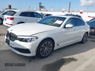 2020 BMW 5 Series 530i with VIN WBAJR3C03LWW55646, listed as a IAAI auction lot 40371444 with 58,029 mi miles and . Bid and sale history available at DreamBid. Image 2.