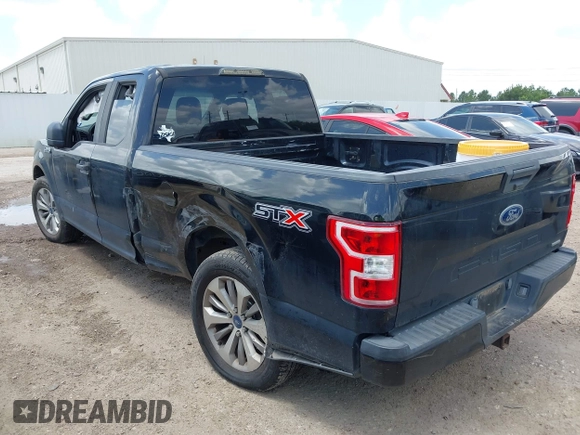 2018 Ford F-150 XL with VIN 1FTEX1CP3JKC39709, listed as a IAAI auction lot 42507999 with 163,478 mi miles and . Bid and sale history available at DreamBid. Image 3.