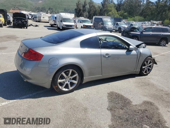 2004 Infiniti G35 Coupe w/Leather with VIN JNKCV54E84M817635, listed as a Copart auction lot 51684555 with 0 mi miles and Salvage Title. Bid and sale history available at carsss.com. Image 3.