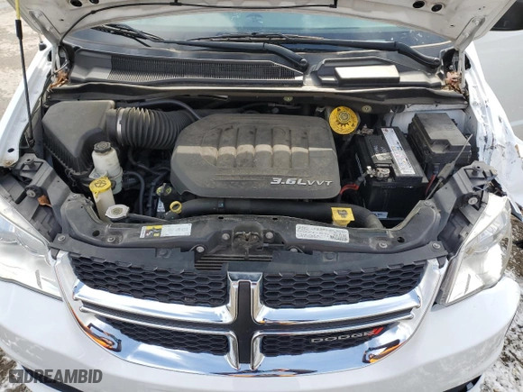 2018 Dodge Grand Caravan SE with VIN 2C4RDGBG0JR138255, listed as a Copart auction lot 45346165 with 99,859 mi miles and Salvage Title. Bid and sale history available at carsss.com. Image 12.