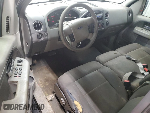 2006 Ford F-150 STX with VIN 1FTRX14W66NA37122, listed as a Copart auction lot 63331385 with 235,840 mi miles and Salvage title. Bid and sale history available at DreamBid. Image 8.