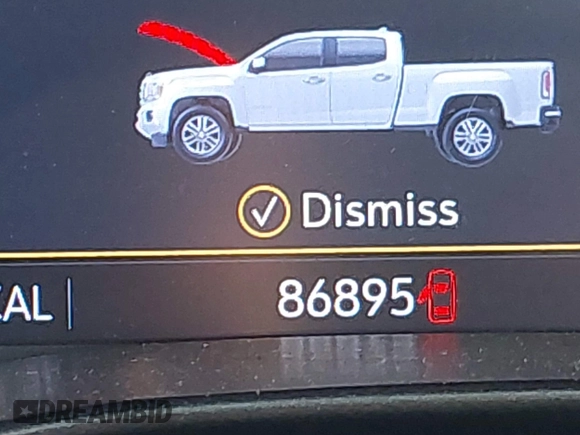 2020 GMC Canyon 4WD All Terrain w/Cloth with VIN 1GTG6FENXL1180915, listed as a IAAI auction lot 41340176 with 86,895 mi miles. Bid and sale history available at carsss.com. Image 14.
