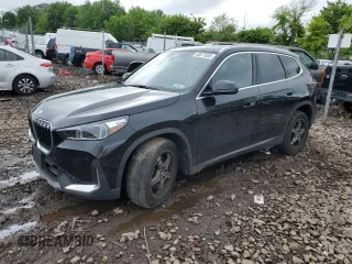 2023 BMW X1 xDrive28i with VIN WBX73EF03P5W45445, listed as a Copart auction lot 58377635 with 47,249 mi miles and Salvage title. Bid and sale history available at DreamBid. Image 1.