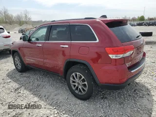 2014 Jeep Grand Cherokee Limited with VIN 1C4RJFBG1EC480962, listed as a Copart auction lot 53069195 with 198,937 mi miles and Salvage Title. Bid and sale history available at DreamBid. Image 2.