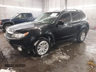 2012 Subaru Forester 2.5X Premium with VIN JF2SHBCC5CH434005, listed as a IAAI auction lot 41553623 with 182,397 mi miles. Bid and sale history available at carsss.com. Image 2.