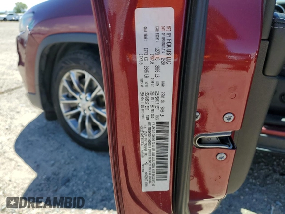 2020 Jeep Cherokee Latitude Plus z VIN 1C4PJLLB1LD605734, wystawiony jako Copart lot #56411515 z przebiegiem 91 496 mil mil oraz Szkoda całkowita • Salvage title. Historia ofert i sprzedaży dostępna na DreamBid. Obrazek 12.