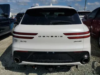 2025 Genesis GV70 Sport z VIN 5NMMCDTC8SH021087, wystawiony jako Copart lot #74002194 z przebiegiem 1 930 mil mil oraz Nie do naprawy • Non repairable. Historia ofert i sprzedaży dostępna na DreamBid. Obrazek 6.