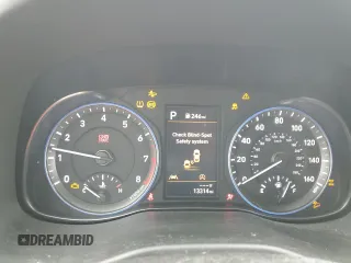 2023 Hyundai Kona SEL with VIN KM8K3CAB5PU010605, listed as a Copart auction lot 55762195 with 13,314 mi miles and Salvage Title. Bid and sale history available at DreamBid. Image 9.