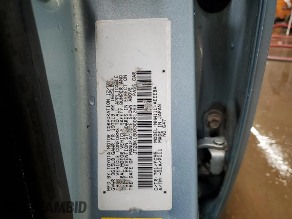 2003 Toyota Prius with VIN JT2BK18UX30081263, listed as a Copart auction lot 49173095 with 104,568 mi miles and Salvage Title. Bid and sale history available at carsss.com. Image 12.