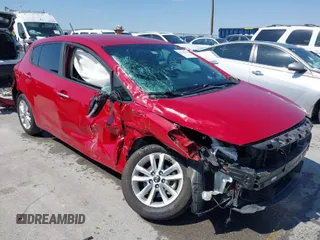 2017 Kia Forte5 LX with VIN KNAFK5A8XH5691779, listed as a IAAI auction lot 41700419 with 53,262 mi miles. Bid and sale history available at carsss.com. Image 1.